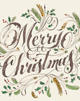 Cocktail Napkins: Merry Christmas
