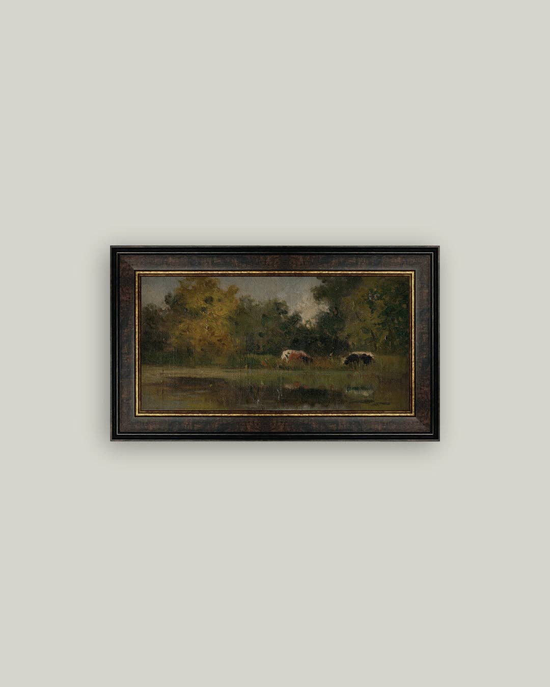 Framed Art: In The Pasture 14x9