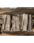 Napkins: Gray Double Weave Set of 4