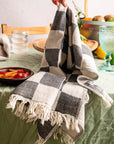Towels: Tomato Handstitched
