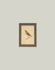 Art: 7x9 Bird Framed