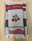 Towels: Tomato Handstitched