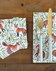 Cocktail Napkins: Fanciful Fox