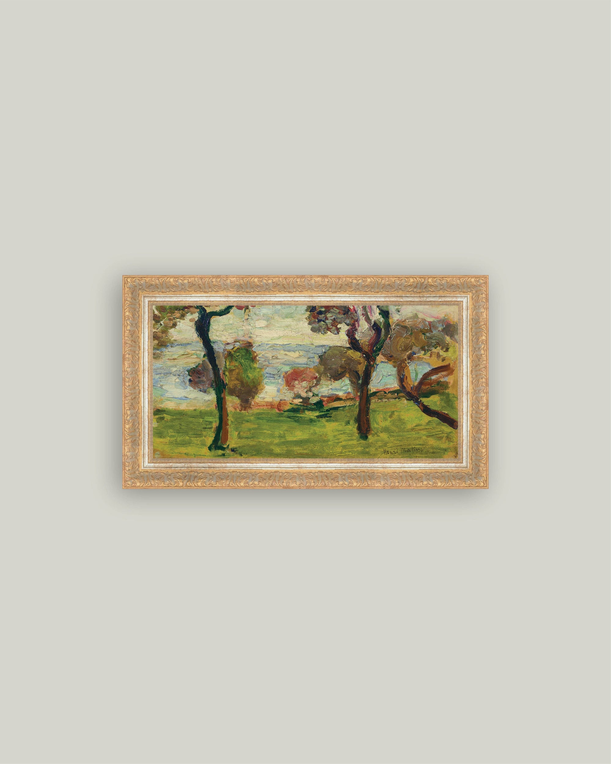 Art: Framed Print Paysage