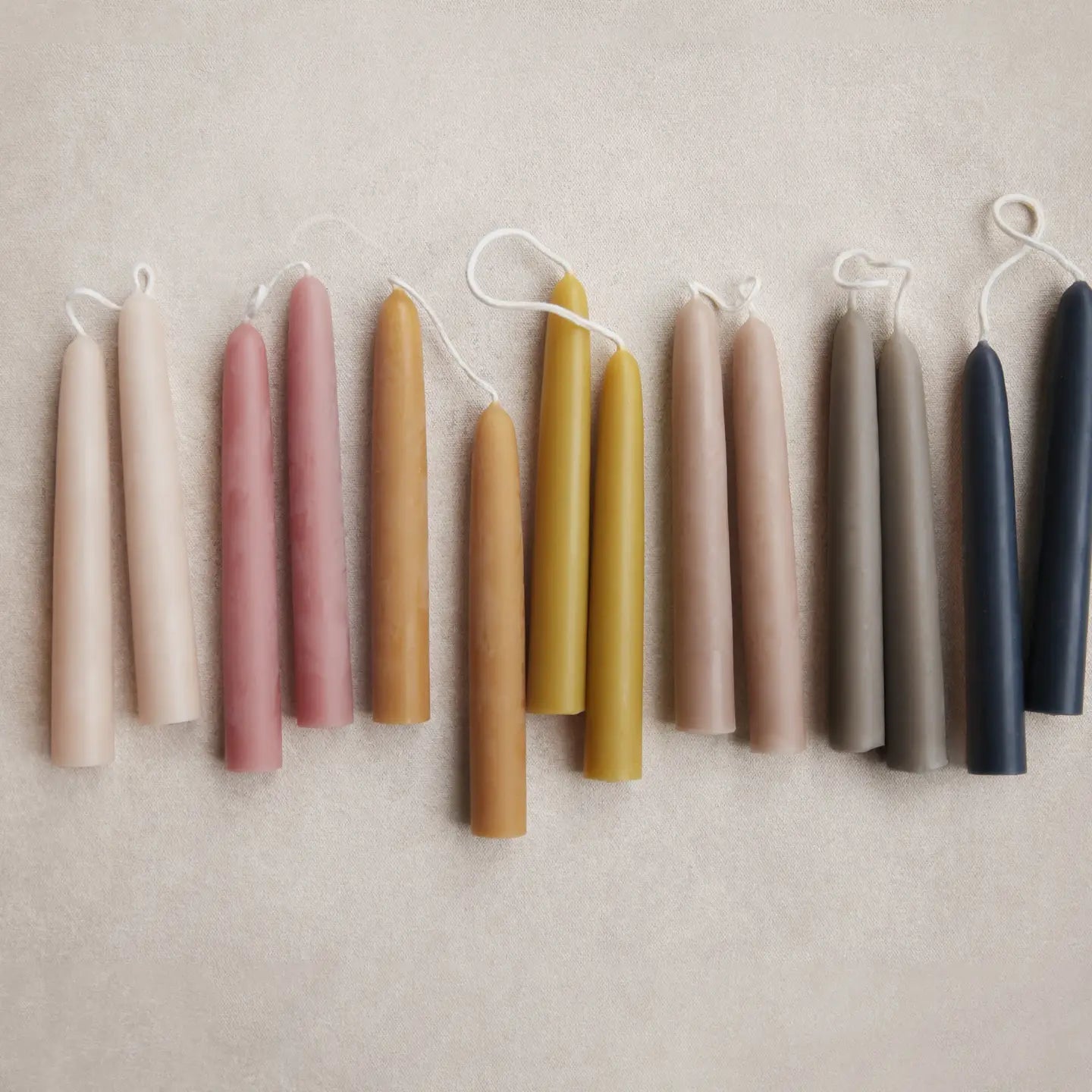 Tapers: 6" Beeswax
