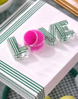 Napkin Weight: Tennis Love
