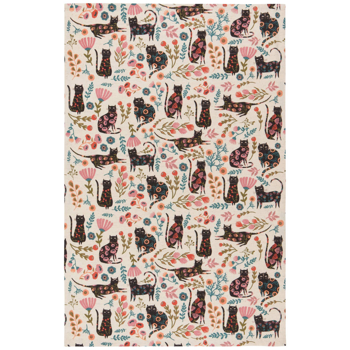 Dishtowels: Cat Bloom Set of Two