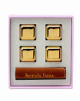 Cocktail Chillers: Gold Cubes