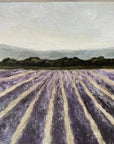 LAVENDER FIELDS - Art Print (unframed) 8 x 10