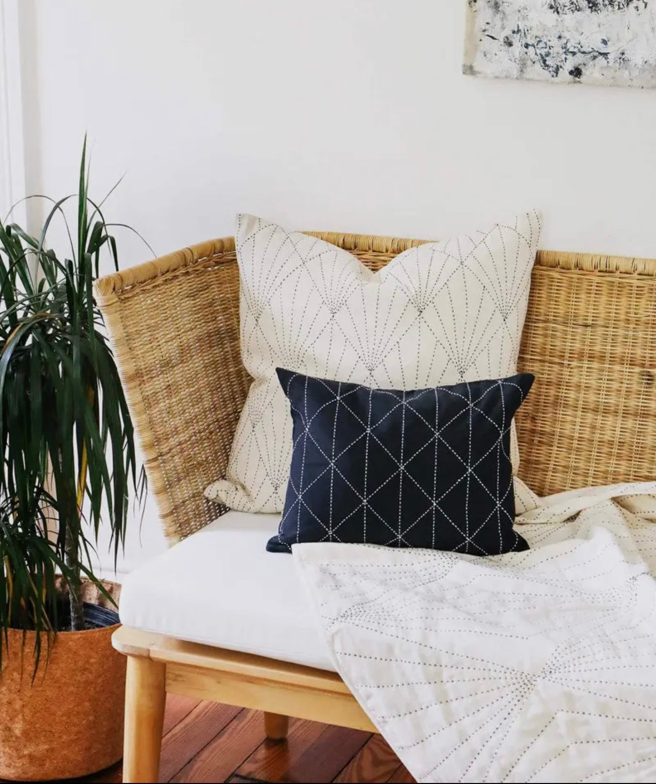 Pillow Cover: Anchal Organic Cotton