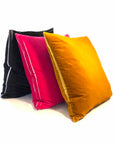 Faded Black Cushion