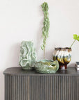 Vase: Textured Organic Stoneware