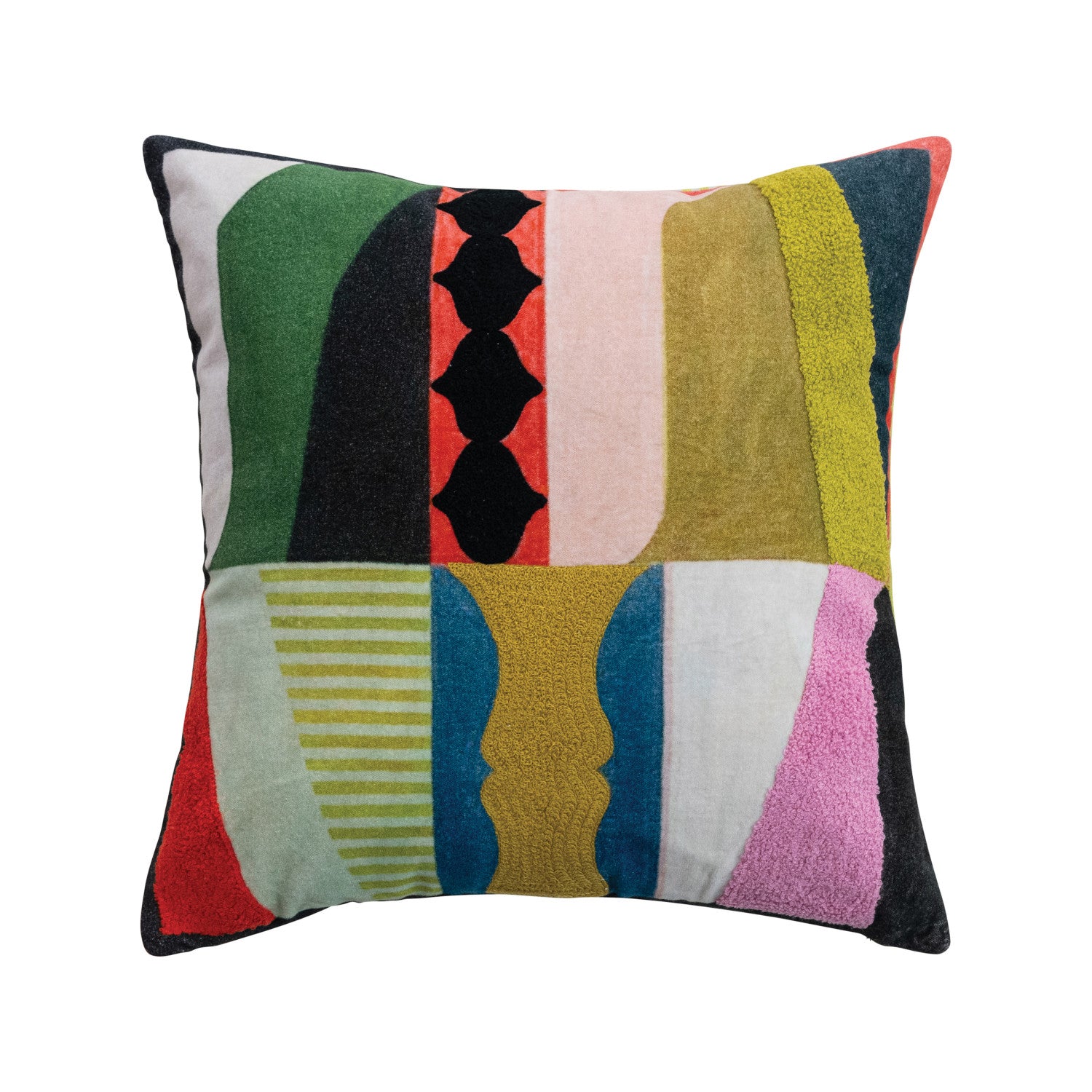 Pillow: Cotton Velvet Abstract