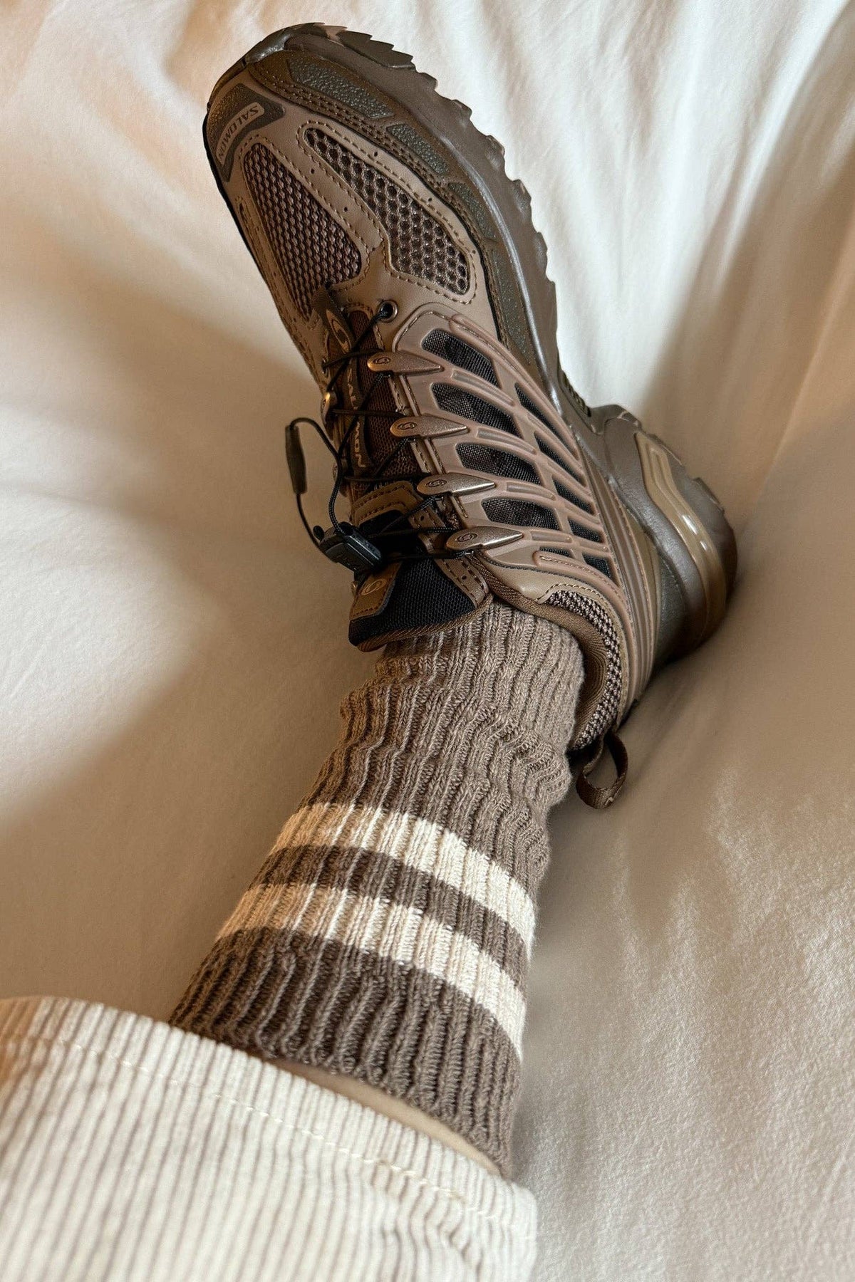 Socks: Le Bon Shoppe Bear Varsity