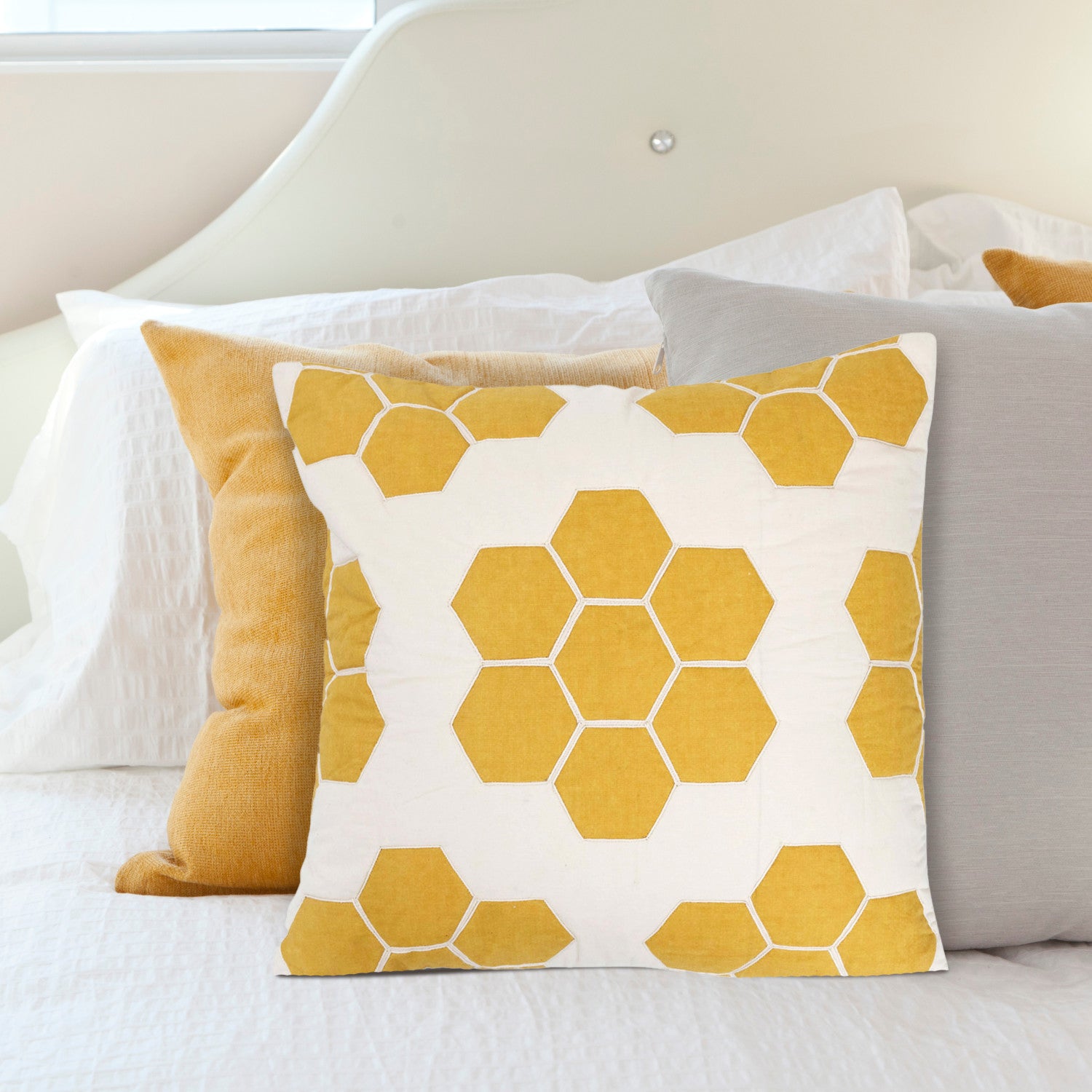 Pillow: 20" Quilted Cotton