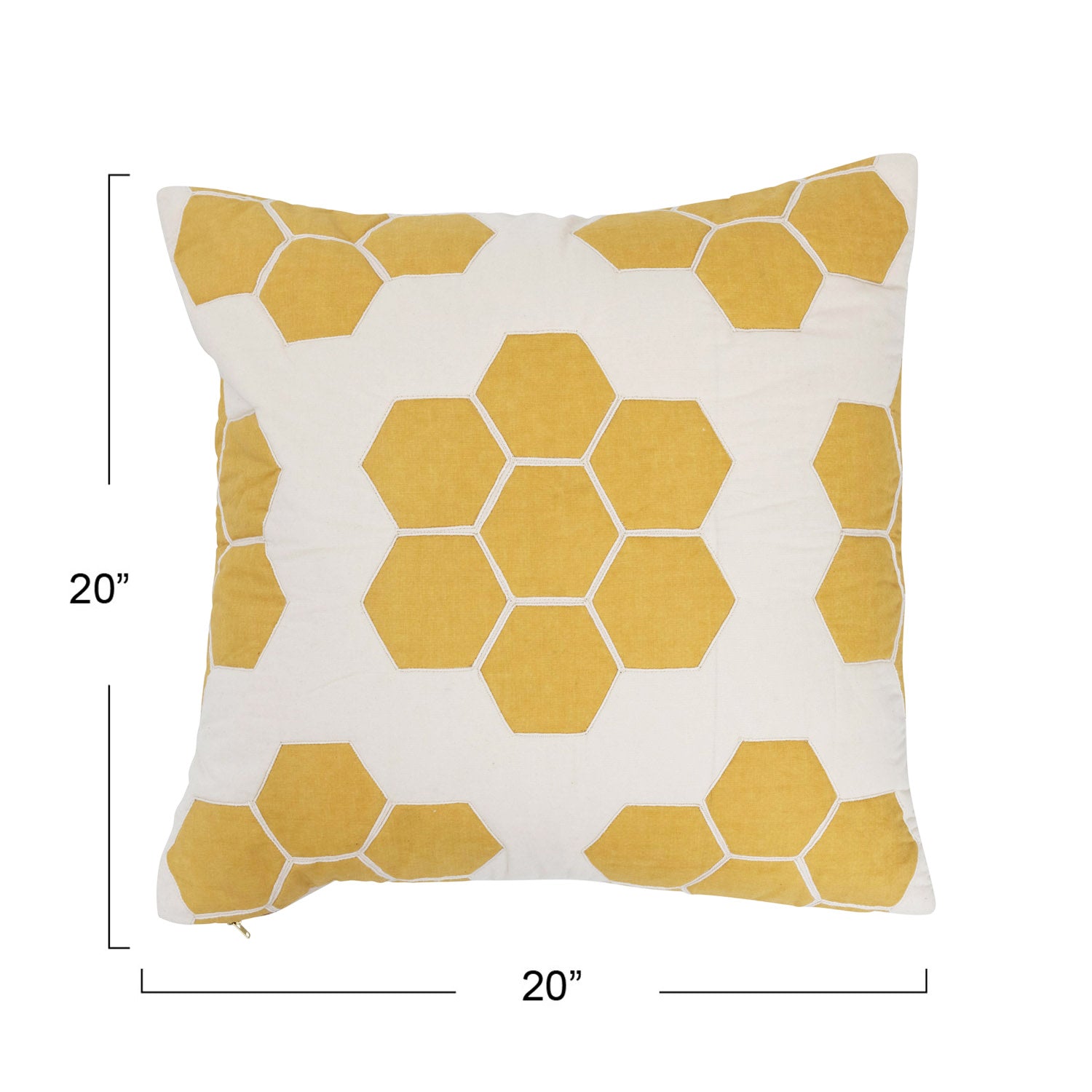 Pillow: 20" Quilted Cotton