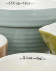 Measuring Cups: Stoneware Batter Bowls, Set of 4