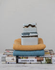 Box: Handpainted Cream Stoneware