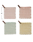 Pot Holder Set: Cotton Crocheted