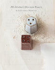 Shakers: Stoneware Salt and Pepper