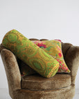 Pillow: 20" Square Cotton/Velvet Print