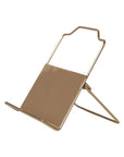 Book Holder: Gold Metal Finish