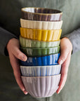 Bowls: Mustard Fluted