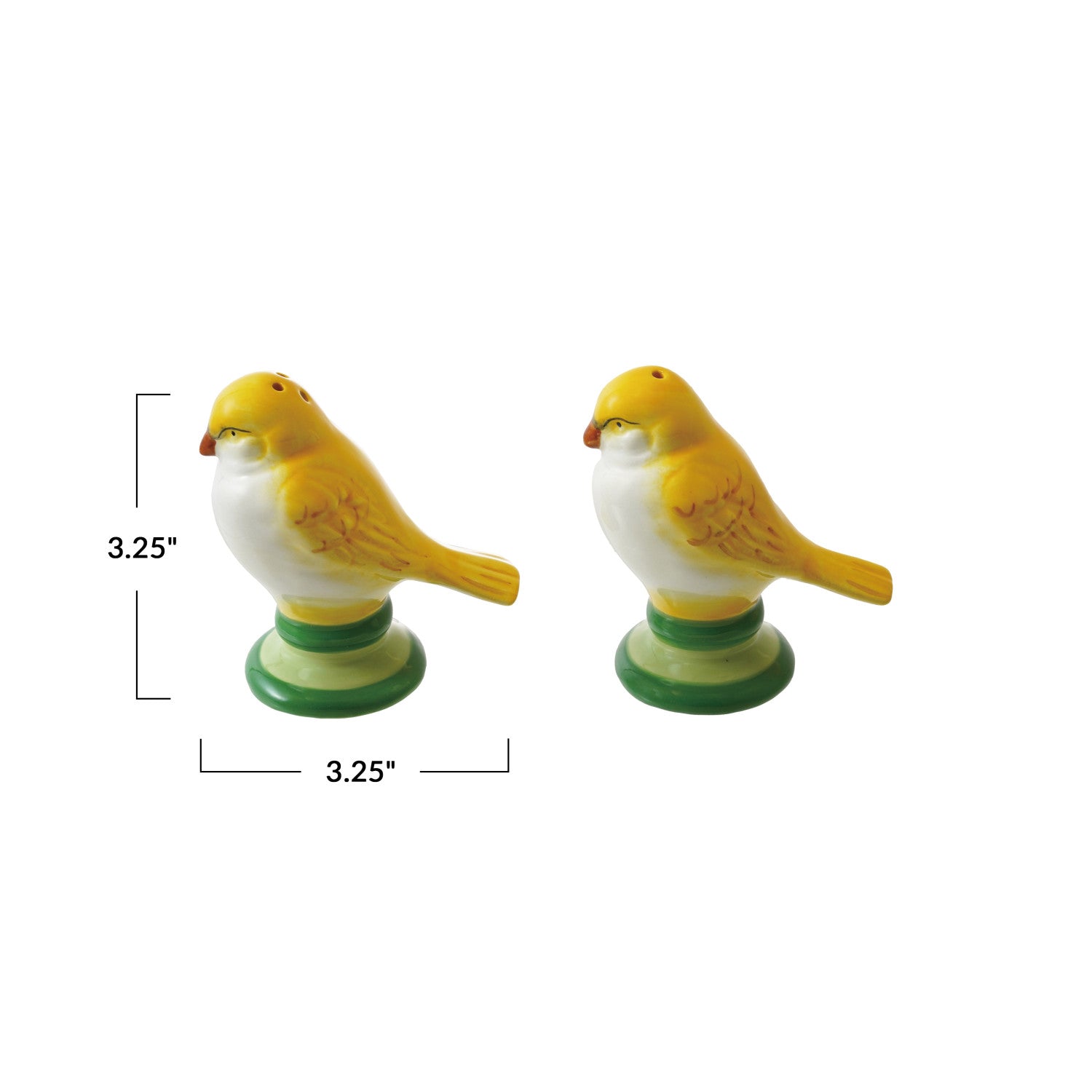 Shakers: Ceramic Lovebird