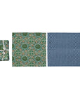 Napkins: Block Print Cotton, Set of 4