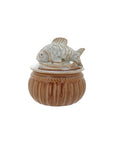 Salt Cellar: Stoneware Fish