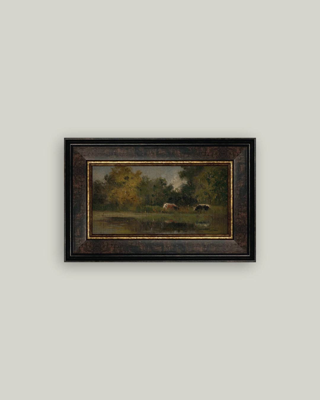 Framed Art: In The Pasture 14x9