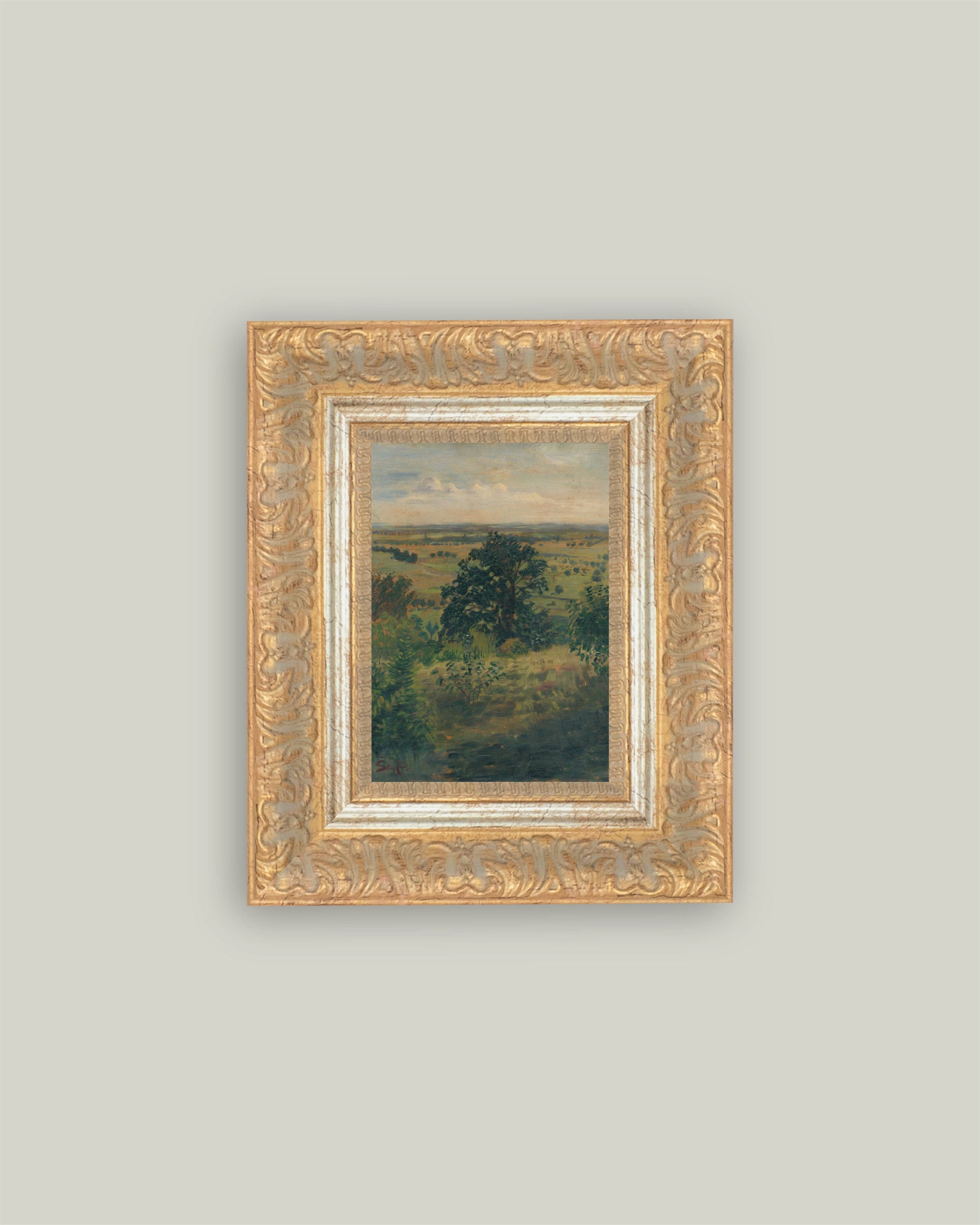 View of Sur Stefan: 10x12