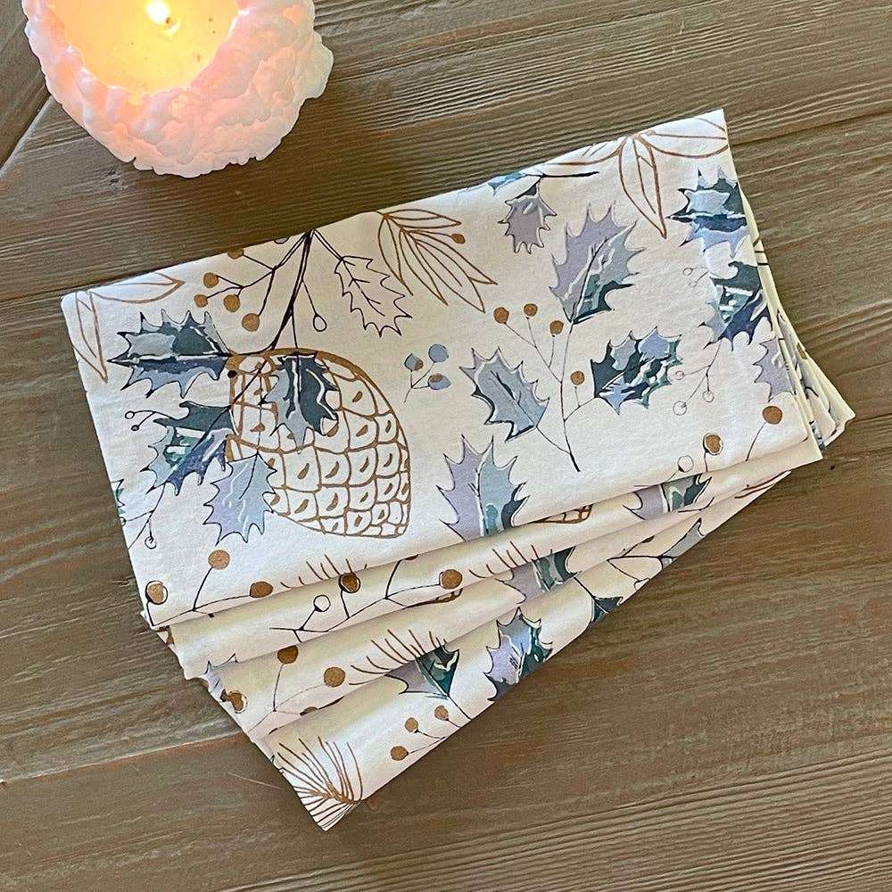 Napkins: Holly Set of 4