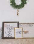 Art: Fox In Winter Framed