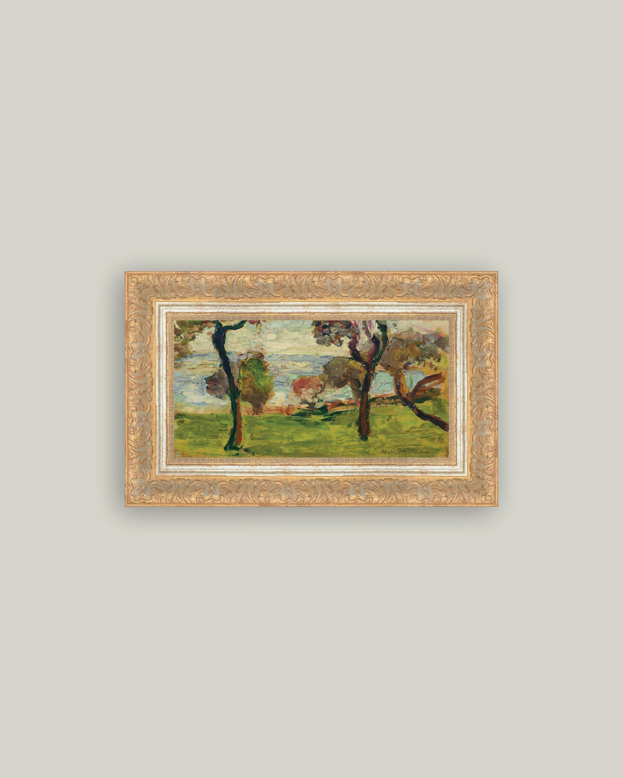 Art: Framed Print Paysage