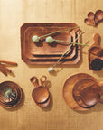 Tray -  Beveled Teak, Large
